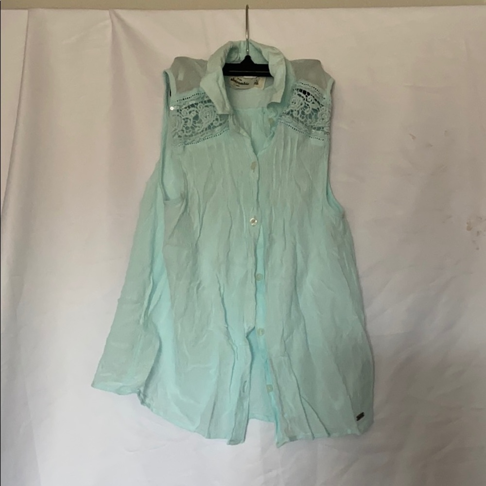 Girls teal colored